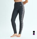 最大10%OFFクーポン 【9/4~9/11】 2025春夏 ロキシー レディース マリン ラッシュガード LA VIE LEGGINGS RLY252023 ROXY mks_0403