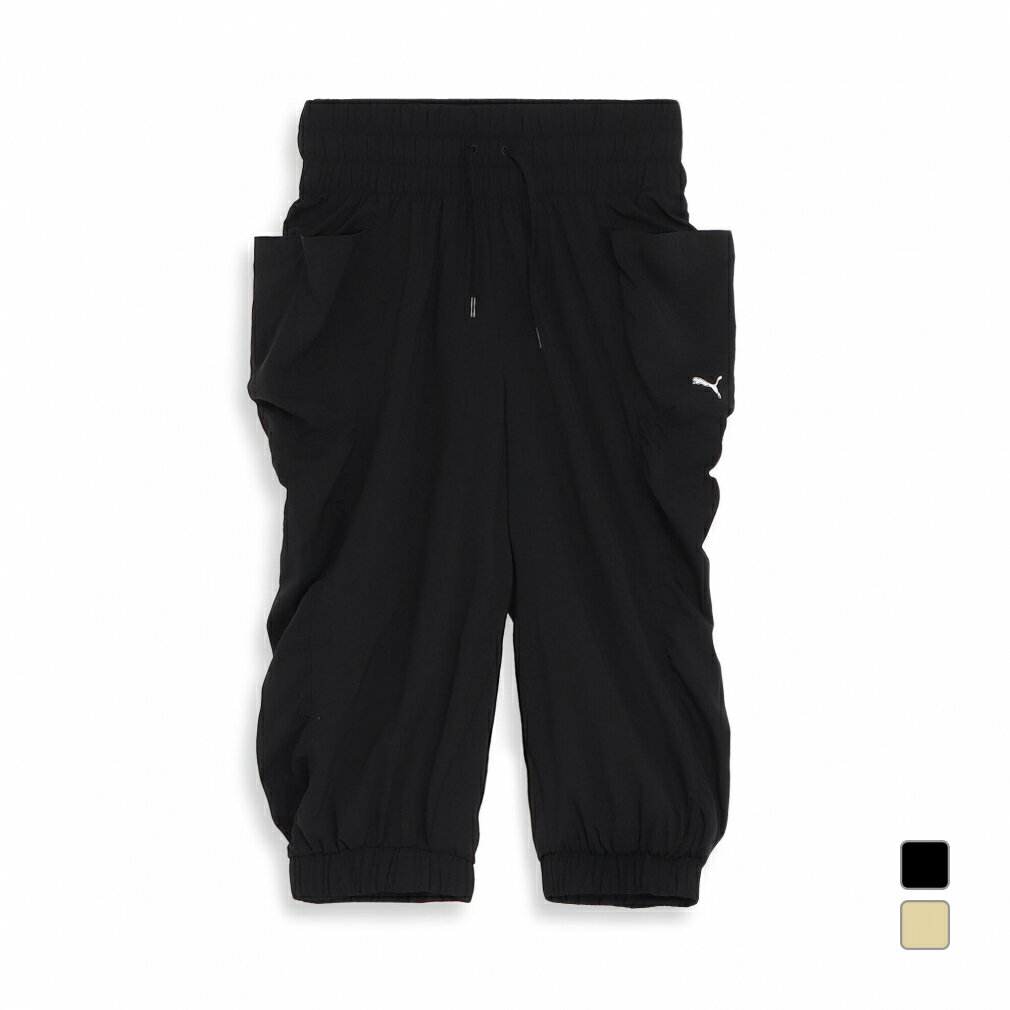 11/25限定★抽選で最大100%Pバック プーマ レディース カプリパンツ STUDIO 3/4 パンツ 525263 スポーツウェア ヨガウェア PUMA