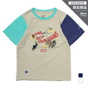 2025春夏 【アルペン限定モデル】 チャムス ジュニア キッズ 子供 アウトドア 半袖Tシャツ Kids Boobys SOTOASOBI MUSHITORI...