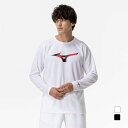 最大10%OFFクーポン 【5/9〜5/18】 ミズノ メンズ レディス ラケットスポーツ 長袖Tシャツ プラクティスシャツ 62JAC044 MIZUNO