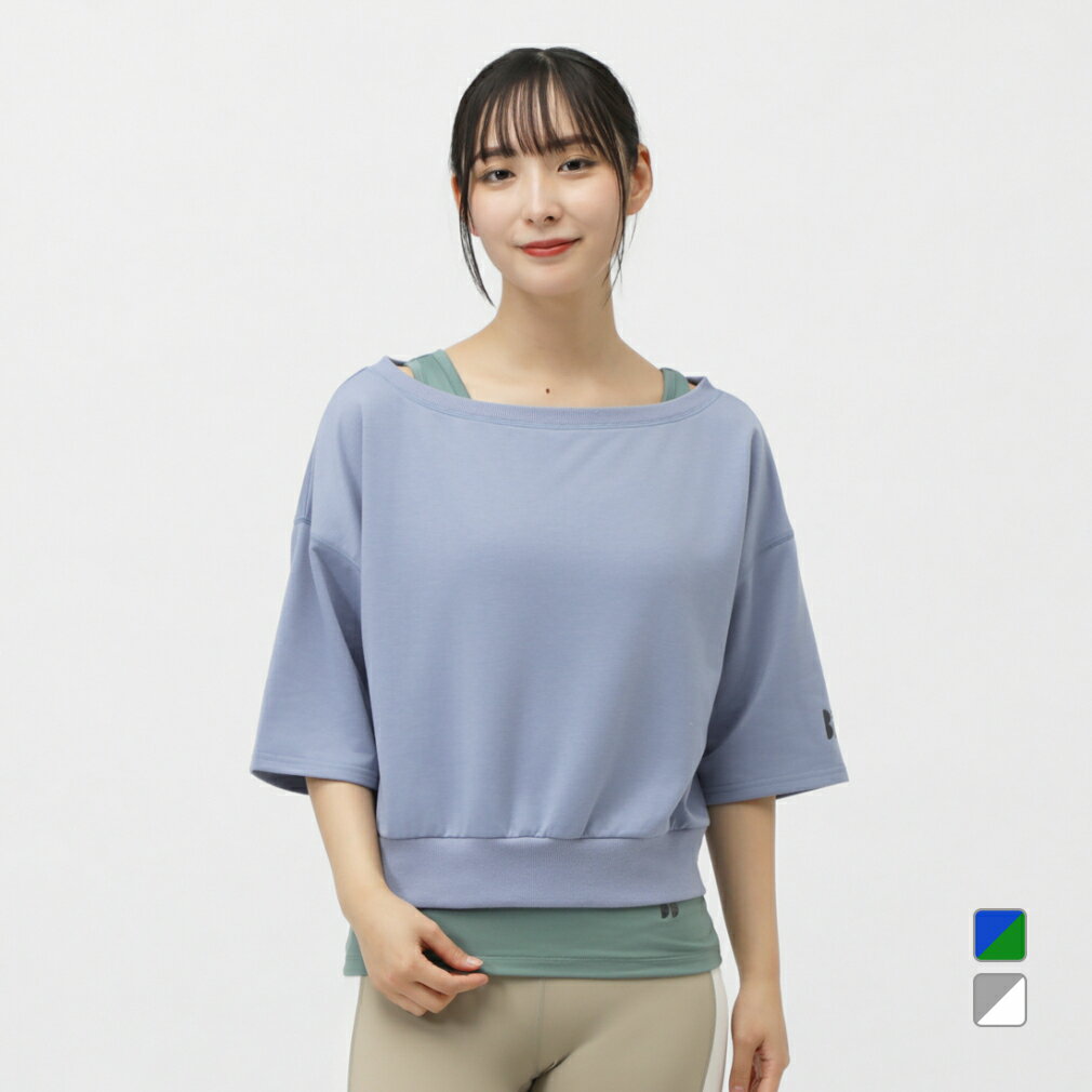 11/25限定★抽選で最大100%Pバック TIGORA by BEAMS DESIGN レディース 半袖 Tシャツ アンサンブルプルオーバー TRBM-3P2...