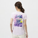 最大10%OFFクーポン 【7/4〜7/11】 ティゴラ レディス 陸上/ランニング 半袖Tシャツ バックプリントグラフィック TR-3R2215TS アイドラ...