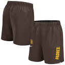 ナイキ メンズ 野球 ウェア MLB サンディエゴパドレス Mens Nike Woven Victory Short 20QPYPF0V : ブラウン NIK...