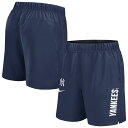 ナイキ メンズ 野球 ウェア MLB ニューヨークヤンキース Mens Nike Woven Victory Short 44BNKFF0V : ネイビー NI...
