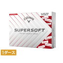 最大10%OFFクーポン 【9/4〜9/11】 キャロウェイ SUPERSOFT 25 LOVE LOGO (7193565697) 1ダース(12球入) ゴル...