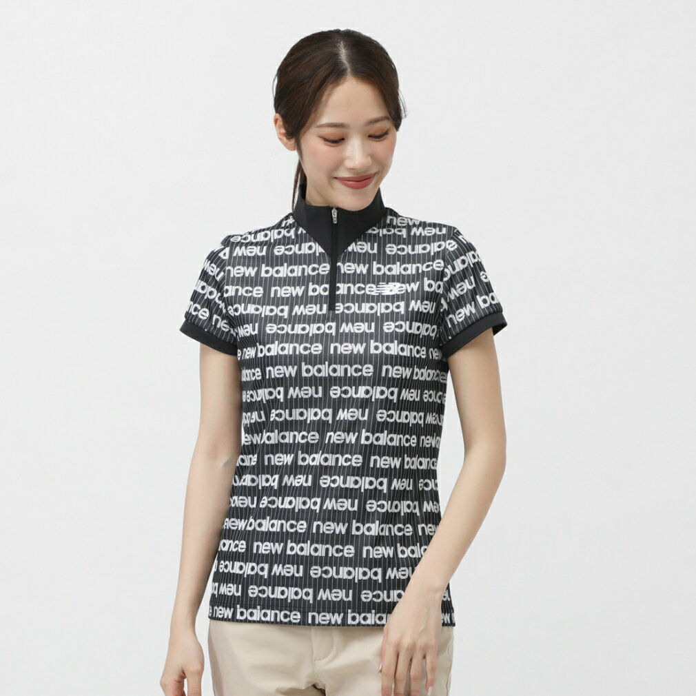 最大10％OFFクーポン 【11/20〜11/27】 ニューバランス レディース ゴルフウェア 半袖シャツ 春 夏 HAL..