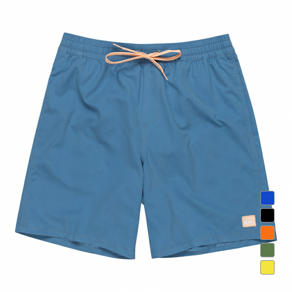 最大10%OFFクーポン 【7/4〜7/11】 2025春夏 クイックシルバー メンズ マリン ボードショーツ EVERYDAY SOLID VOLLEY 19 EQYJV04137 TMZ0 QUIKSILVER mks_0403