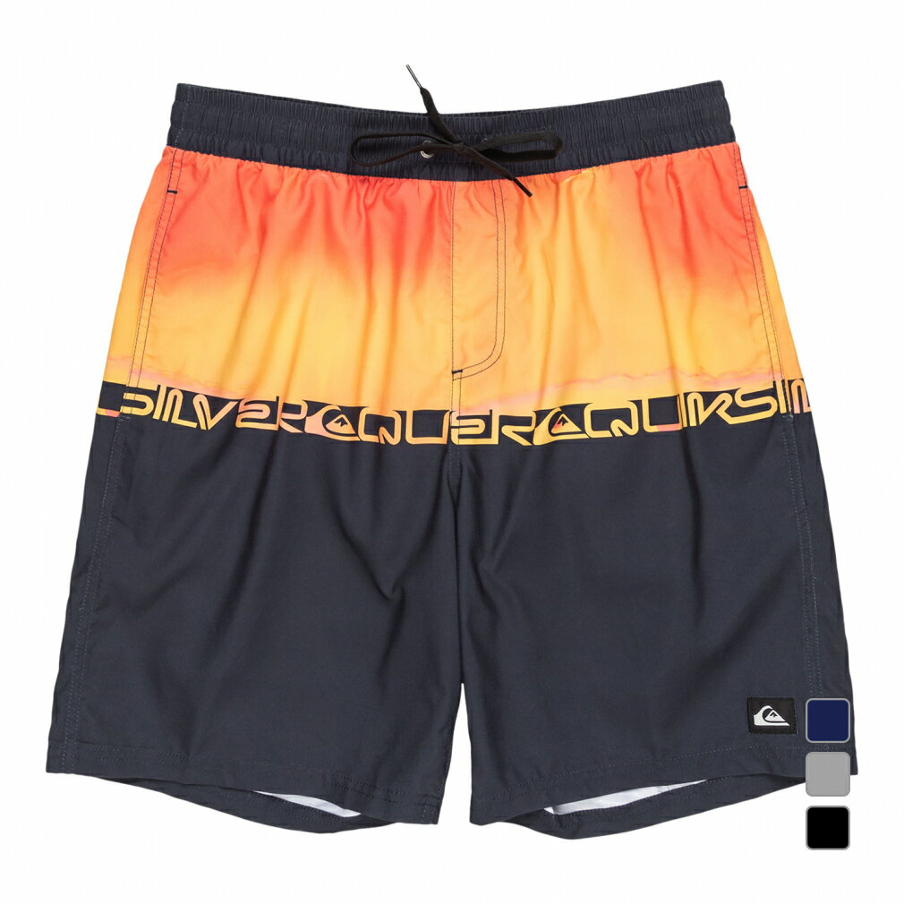 2025春夏 クイックシルバー メンズ マリン ボードショーツ EVERYDAY WORDBLOCK VL 19 QBS251002 MKZ8 QUIKSILVER mks_0403