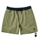 最大10%OFFクーポン 【9/4〜9/11】 2025春夏 クイックシルバー メンズ マリン ボードショーツ COLORBLOCK SOLID VOLLEY 17NB QBS252007 TMZ0 QUIKSILVER mks_0403