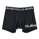 最大10%OFFクーポン【7/1】 2025春夏 クイックシルバー メンズ マリン インナーウェア QS LOGO QUD251630T BLK3 : ブラック QUIKSILVER mks_0403