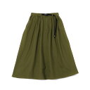 最大10%OFFクーポン 【6/4〜6/11】 2025春夏 チャムス レディース アウトドア スカート Two Tuck Wide Skirt Light C...