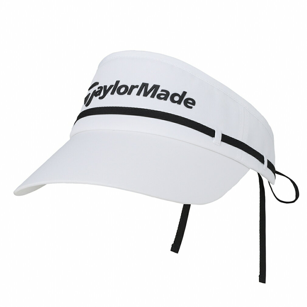 最大10％OFFクーポン 【11/16】 テーラーメイド レディース ゴルフウェア サンバイザー 春 夏 W リボンバイザー (UN579) TaylorMade