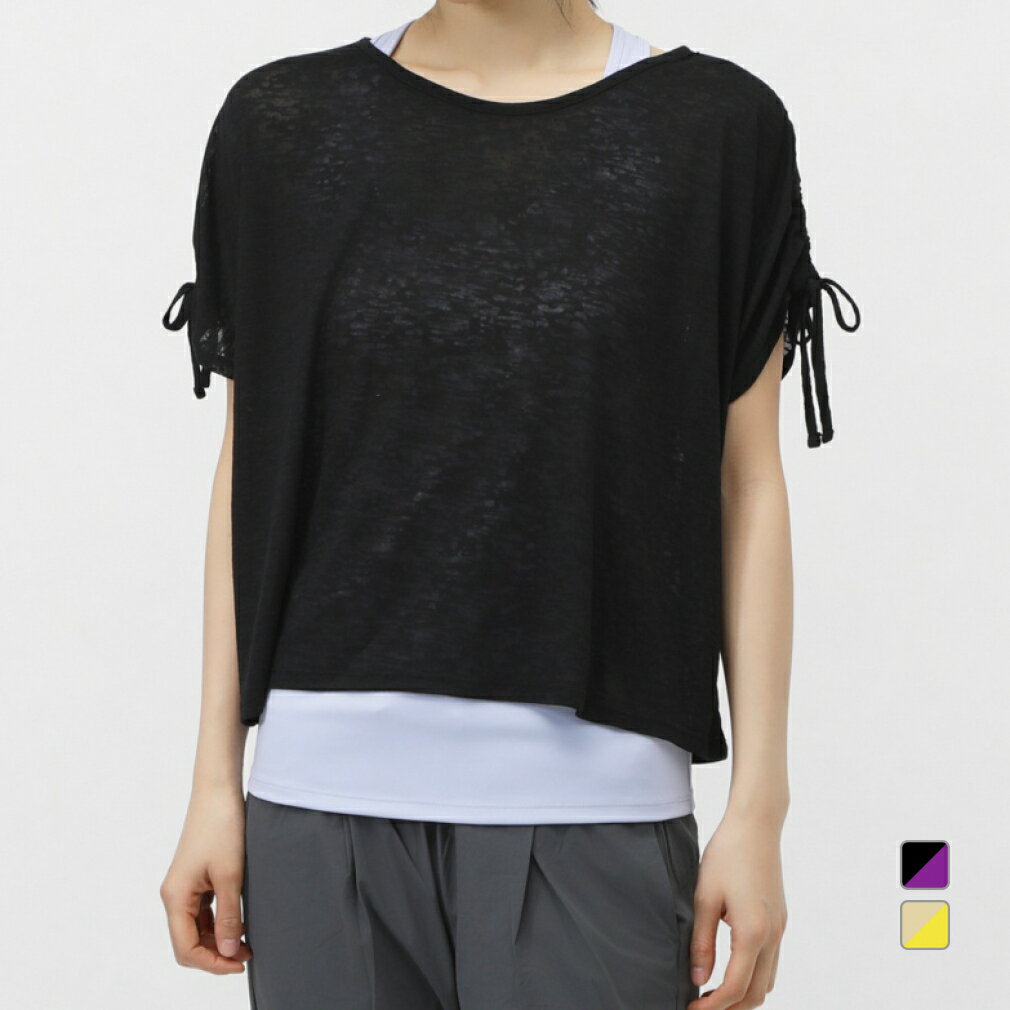 11/25限定★抽選で最大100%Pバック ティゴラ レディース 半袖 Tシャツ フィットネス タンクトップセットTシャツ TR-3F2415TS スポーツウェ...