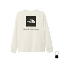 最大10%OFFクーポン 【6/4〜6/11】 2025春夏 ザ・ノース・フェイス レディース アウトドア 長袖Tシャツ ロングスリーブバックスクエアロゴティー...