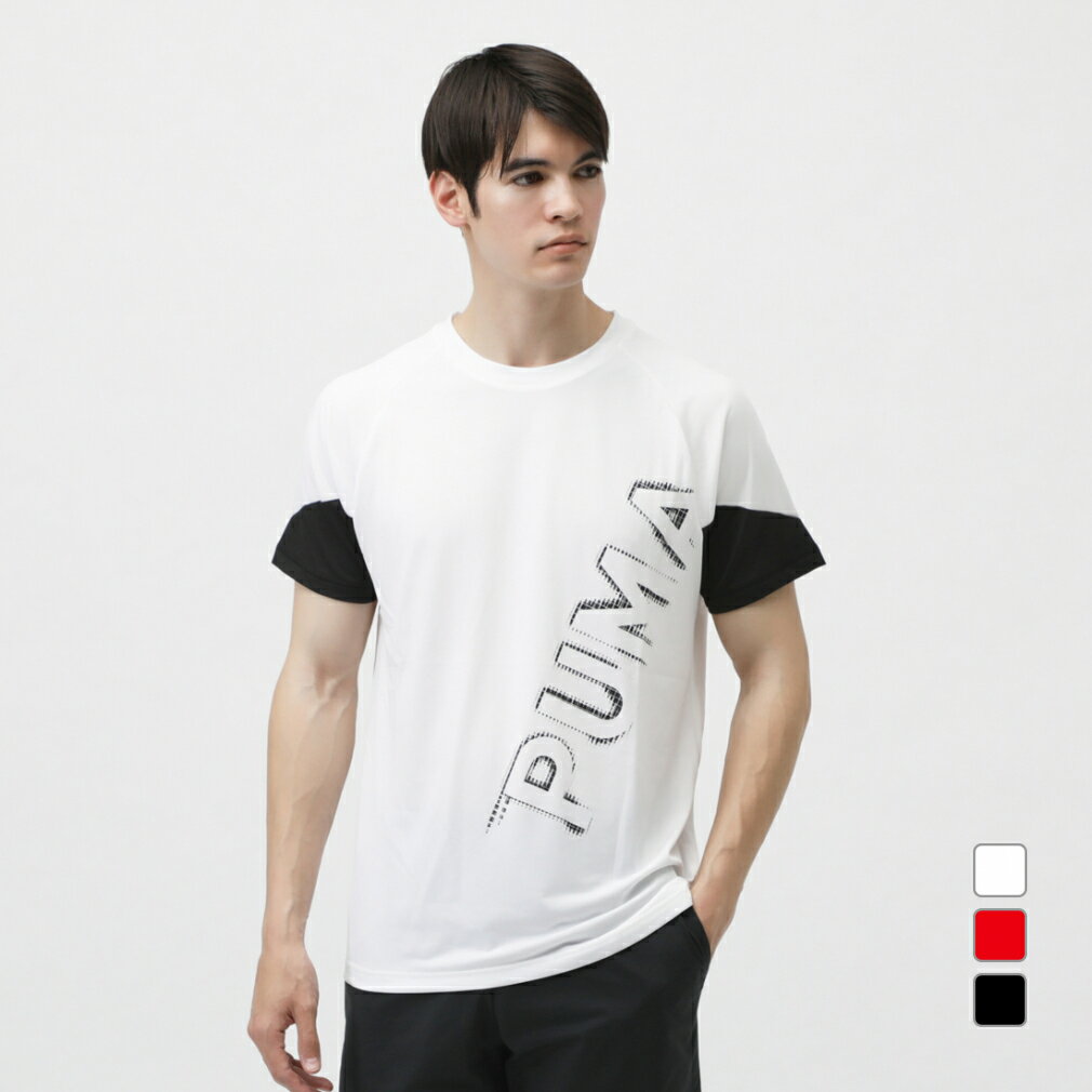 11/25限定★抽選で最大100%Pバック プーマ メンズ 半袖 機能 Tシャツ TAD SS Tシャツ 527049 スポーツウェア PUMA