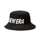 ニューエラ ハット バケット01 Essential ワードマークロゴ ブラック 14388522 BLK 帽子 NEW ERA