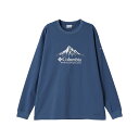 2025春夏 コロンビア メンズ アウトドア 長袖Tシャツ アーバンハイクグラフィックロングスリーブTシャツ PM0571 456 : サックスブルー Colu...