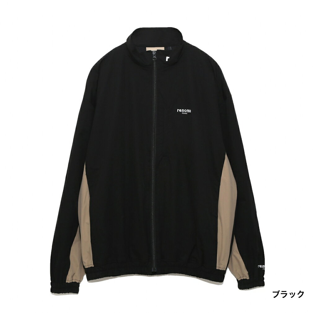 4/10����������Ǻ���100��P�Хå� ��Υ� ����ե����� Ĺµ������ɥ֥졼���� �� �� ZIP UP P/TAFFETA JK-SP (RG5107-001) ��� renoma