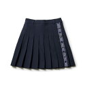 最大10%OFFクーポン 【7/4〜7/11】 ニューエラ レディース ゴルフウェア スカート 春 夏 GFW PLEATS SK VERTICAL LOGO ...