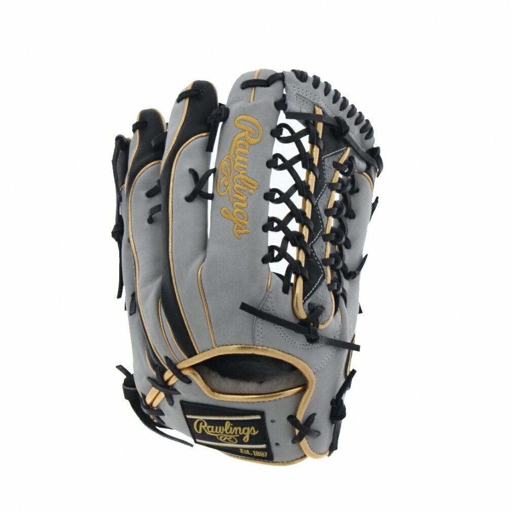 最大10％OFFクーポン 【11/20～11/27】 ローリングス HOH PRO EXCEL Wizard #02 COLORS 外野手用 GR5HW2CB88MG-GRY/B 軟式用 野球 野手用グローブ Rawlings