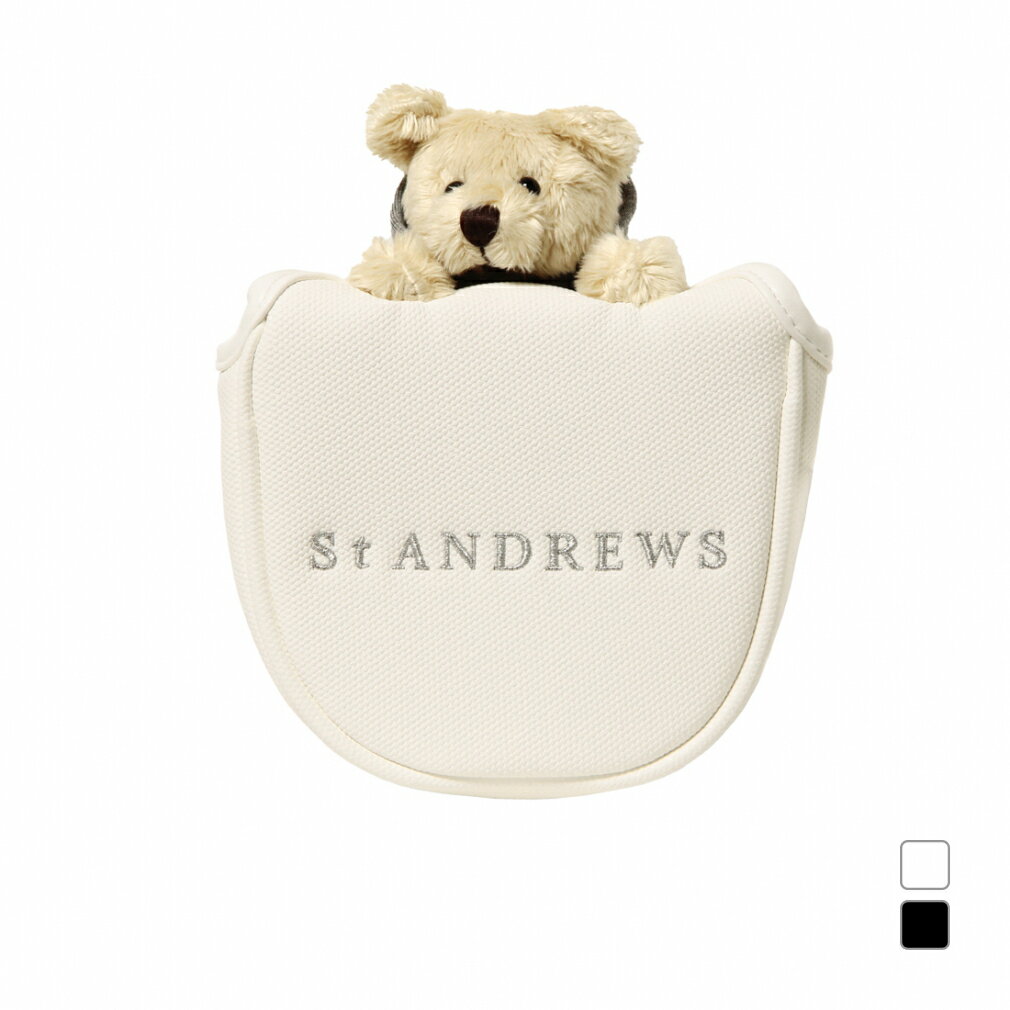 セントアンドリュース パターカバー テディベアマレット型用パターカバー (0425984330) ゴルフ パターカバー St ANDREWS
