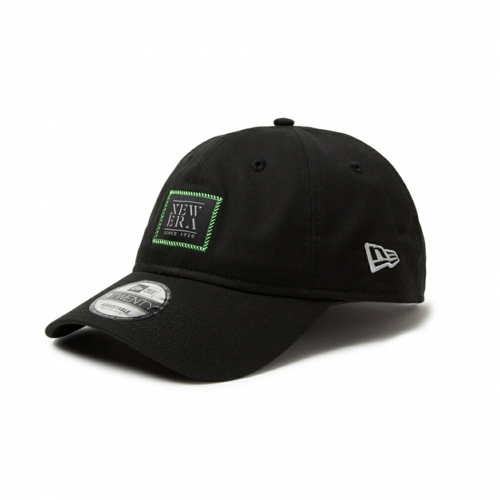 最大10%OFFクーポン 【4/4~4/10】 ニューエラ キャップ 9TWENTY Woven Patch ブラック 14388744 帽子 NEW ERA