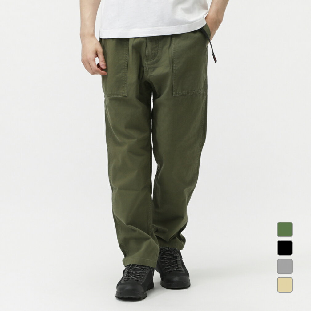 グラミチ メンズ アウトドア ロングパンツ LOOSE TAPERED RIDGE PANT G114-OGT GRAMICCI