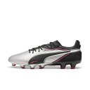 プーマ キング アルティメット HG/AG 108305 サッカー スパイクシューズ : シルバー×ブラック PUMA