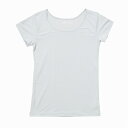 最大10%OFFクーポン 【5/9〜5/18】 ティゴラ レディース 半袖 インナーシャツ 瞬乾アイドライインナー レディース Uネック半袖 TR-9CA250...