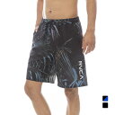 2025春夏 ルーカ メンズ サーフ ショートパンツ OPPOSITE WS サーフ ショートパンツ BF041-650 BLK RVCA