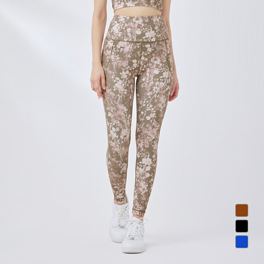 11/25限定★抽選で最大100%Pバック ナージー レディース レギンス フラワープリントタイツ NJS34000 スポーツウェア ヨガウェア アルペン・スポ...