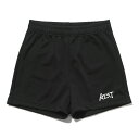 アルスト レディス バレーボール ハーフパンツ ウィメンズバレーパンツ ショート VB25WP01 : ブラック ALST