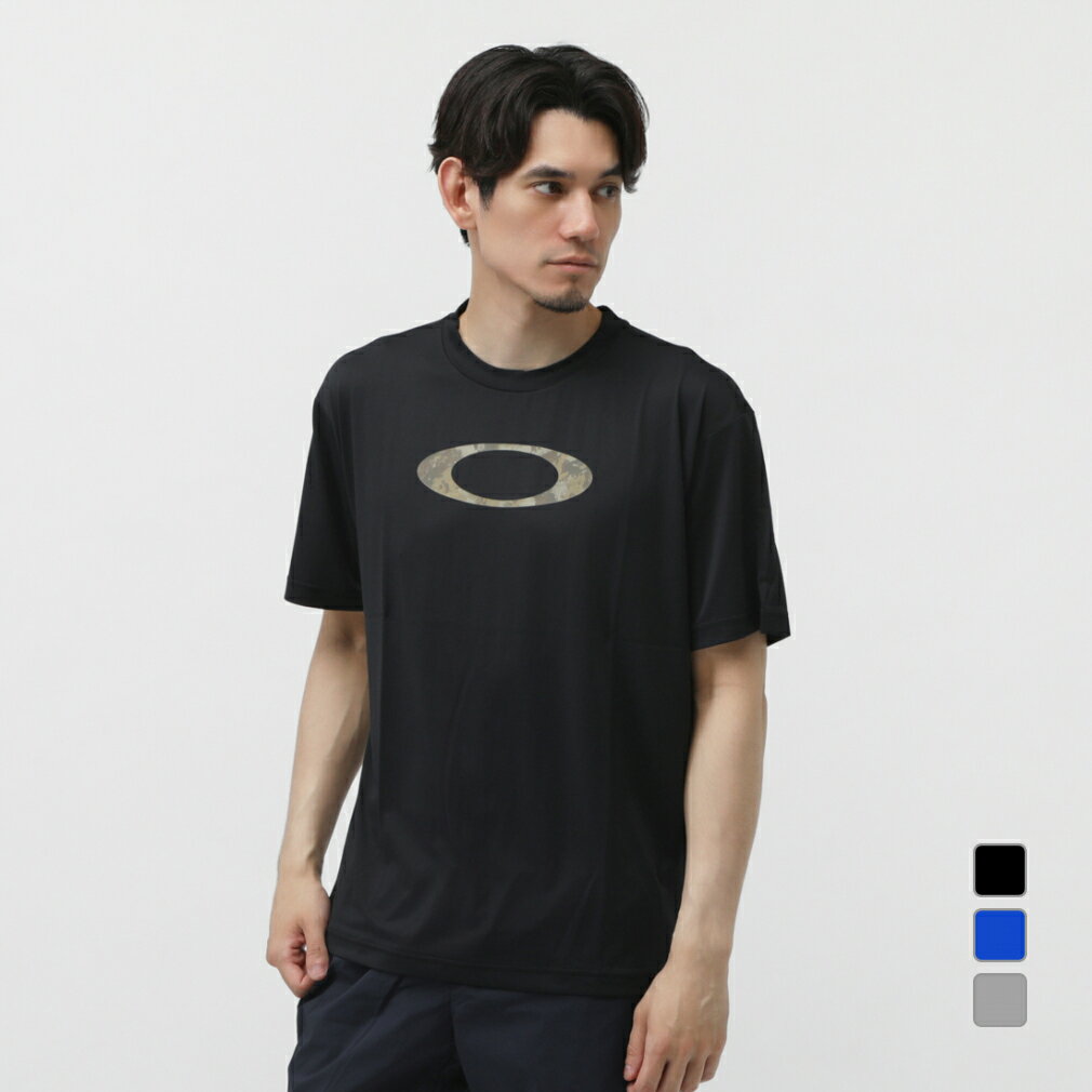 11/25限定★抽選で最大100%Pバック オークリー メンズ 半袖 機能 Tシャツ O-TECH COLD PERF SS O BARK TEE 1.0 FO...
