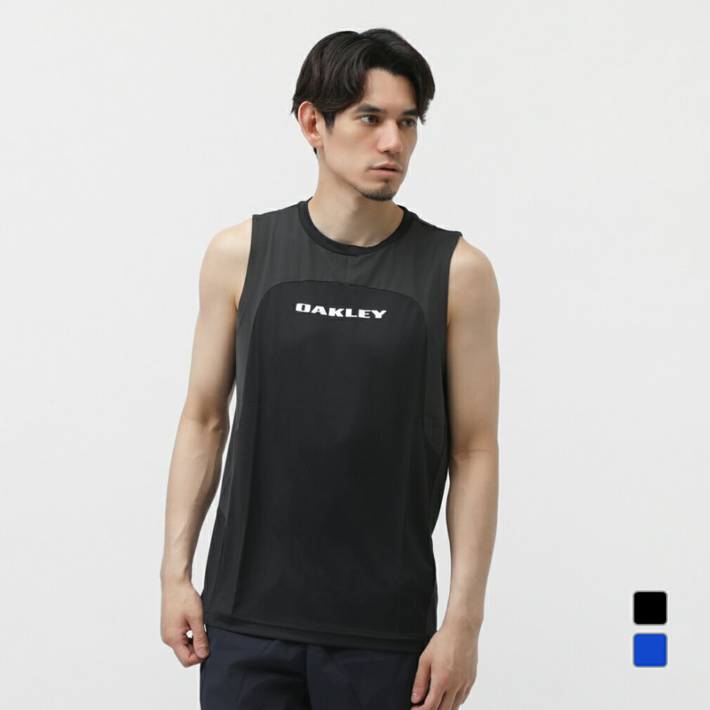 11/25限定★抽選で最大100%Pバック オークリー メンズ ノースリーブ 機能 シャツ O-TECH COLD PERF NS CREW 3.0 FOA40...