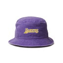 最大10%OFFクーポン 【7/4〜7/11】 ニューエラ メンズ レディス バスケットボール キャップ BUCKET01 NBA ACID WASH LOSL...