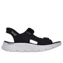 スケッチャーズ GO WALK FLEX SD 229210 BKGY メンズ スポーツサンダル : ブラック×グレー SKECHERS(4)