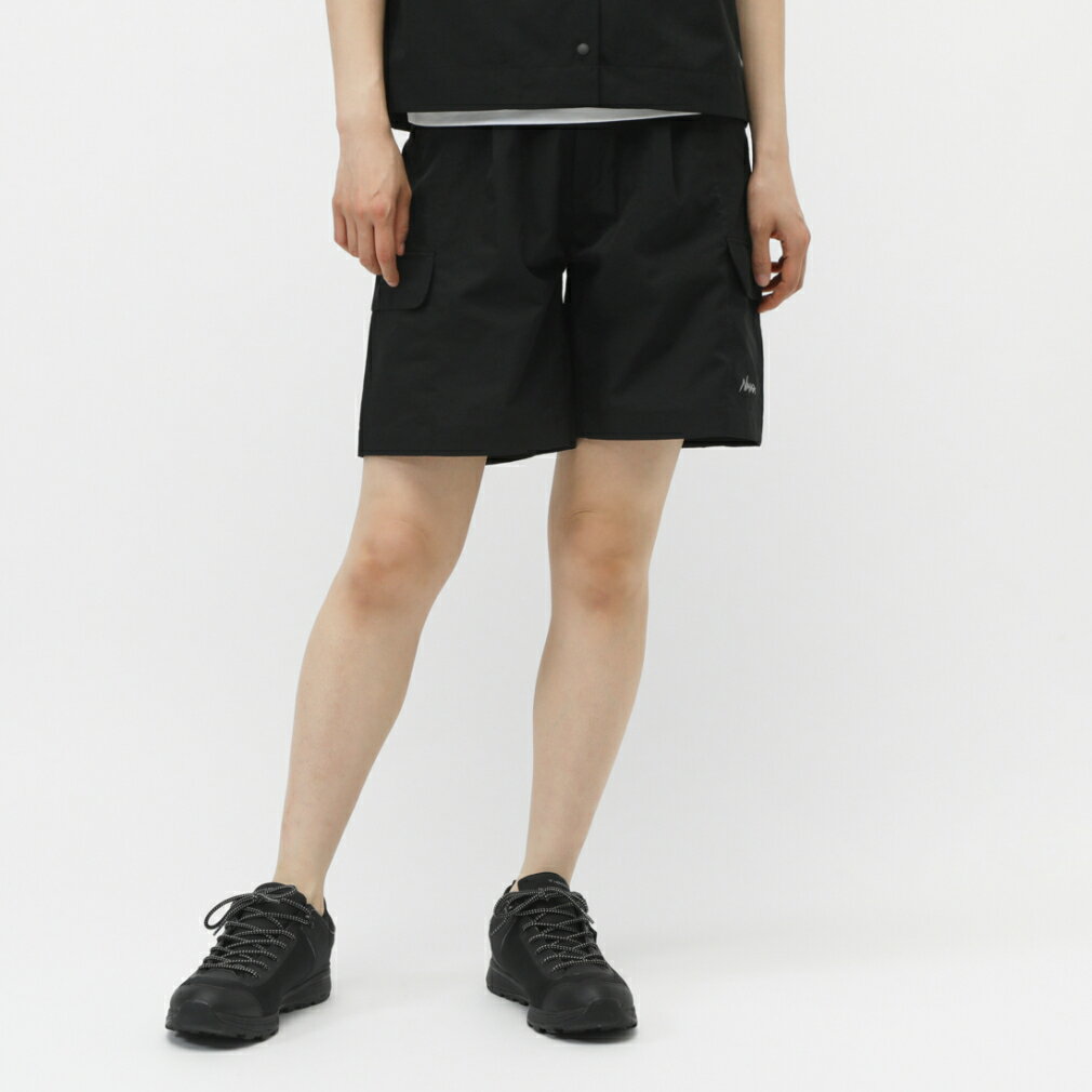 最大10％OFFクーポン 【11/20～11/27】 ナンガ レディース アウトドア ハーフパンツ DotAir COMFY SHORT PANTS W NW2412-1I7 0 : ブラック NANGA