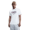 ナイキ メンズ サッカー ライセンスシャツ 2025/26 パリ・サンジェルマン ワードマーク 半袖Tシャツ PSG WORDMARK S/S Tシャツ HQ8334-100 NIKE