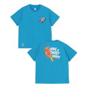 2025春夏 チャムス メンズ アウトドア 半袖Tシャツ Have A Sweet Day!! Dry T-Shirt CH01-2536 A006 : ブルー CHUMS