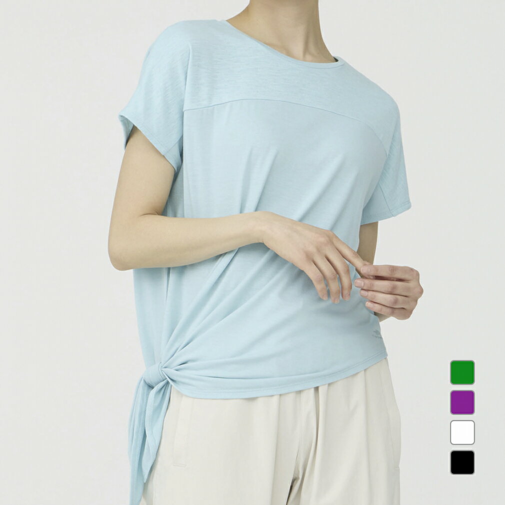 11/25限定★抽選で最大100%Pバック ティゴラ レディース 半袖 Tシャツ フィットネス サイドスリット2WAY 半袖 Tシャツ TR-3F2395TS ...