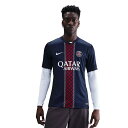 ナイキ メンズ サッカー ライセンスシャツ パリ サンジェルマン (PSG) 2025/26 スタジアム ホーム Dri-FIT サッカー レプリカ ユニフォーム HJ4593-411 NIKE