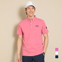最大10%OFFクーポン 【8/30~9/1】 キャロウェイ ゴルフウェア 半袖シャツ 春 夏 鬼カノコ 半袖シャツ (C24134100) メンズ Callaway