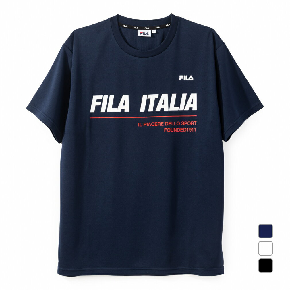 11/25限定★抽選で最大100%Pバック フィラ メンズ 半袖 機能 Tシャツ 冷感半袖Tシャツ FDFGM9016 スポーツウェア アルペン・スポーツデポ限...