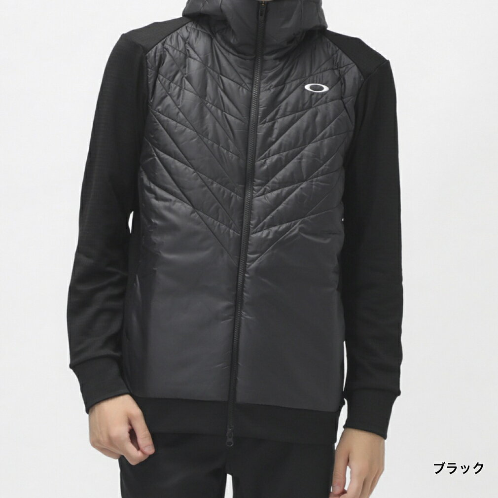 オークリー ゴルフウェア 中綿ジャケット 秋 冬 HYBRID PUFF FLEECE 7.0 (FOA406912) メンズ OAKLEY