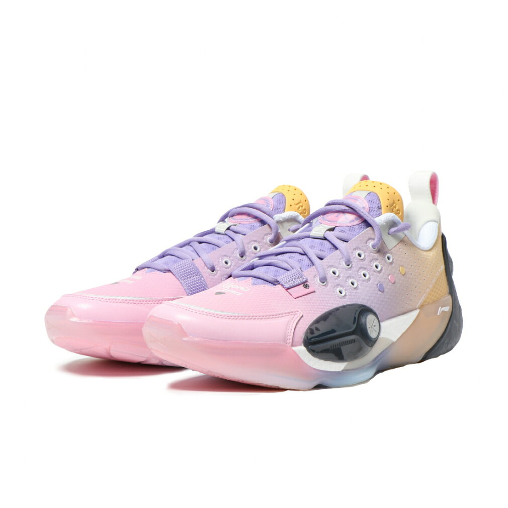 最大10％OFFクーポン 【6/18〜26】 リーニン ウェイド WADE ALL CITY 13 「慈愛」 オールシティ 13 ABAV001-4 メンズ レディス バスケットボール シューズ バッシュ パープル×ピンク LI-NING 3