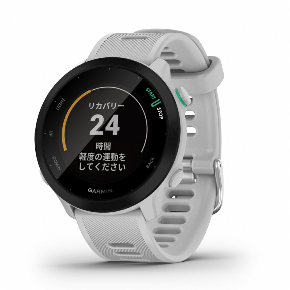 ガーミン ForeAthlete 55 Whitestone フォアアスリート55 0100256241 スマートウォッチ GPS 心拍計 防..