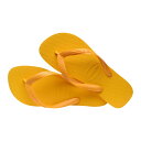 最大10%OFFクーポン 【8/15~8/20】 ハワイアナス Top 4000029 1740 メンズ マリン ビーチサンダル : イエロー havaianas