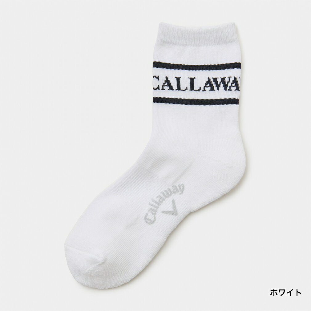 キャロウェイ レディース ゴルフウェア ソックス 秋 冬 ショートソックス (C25293205) Callaway