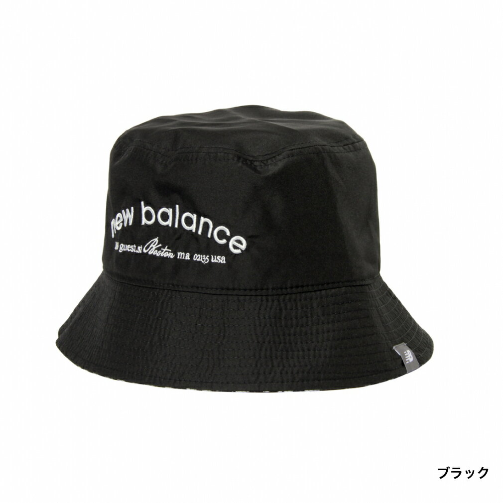 ニューバランス ゴルフウェア ハット 秋 冬 REVERSIBLE BUCKET HAT (0125287003) メンズ New Balance
