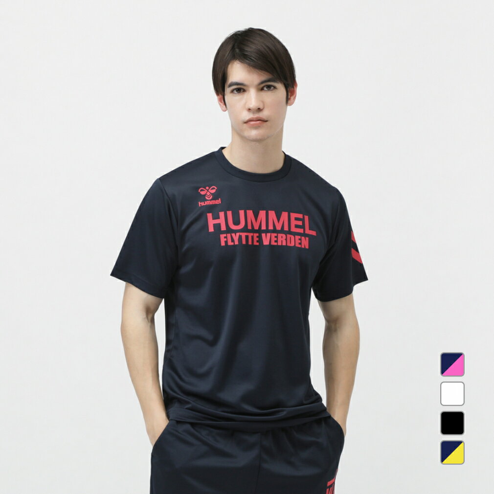 11/25限定★抽選で最大100%Pバック ヒュンメル メンズ 半袖 機能 Tシャツ グラフィックTシャツ HAY2139AP スポーツウェア アルペン・スポー...